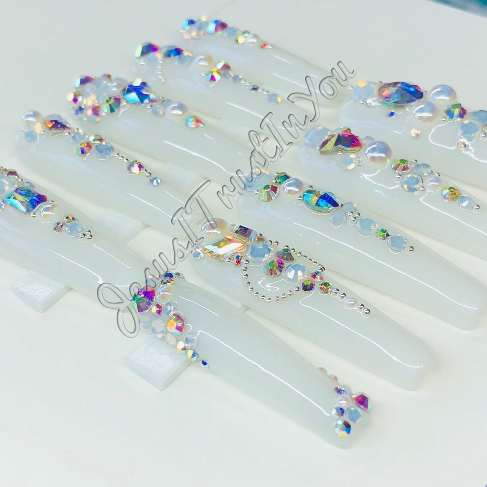 COPY - BEAUTY - XXL BALLERINA PRESS ON NAILS